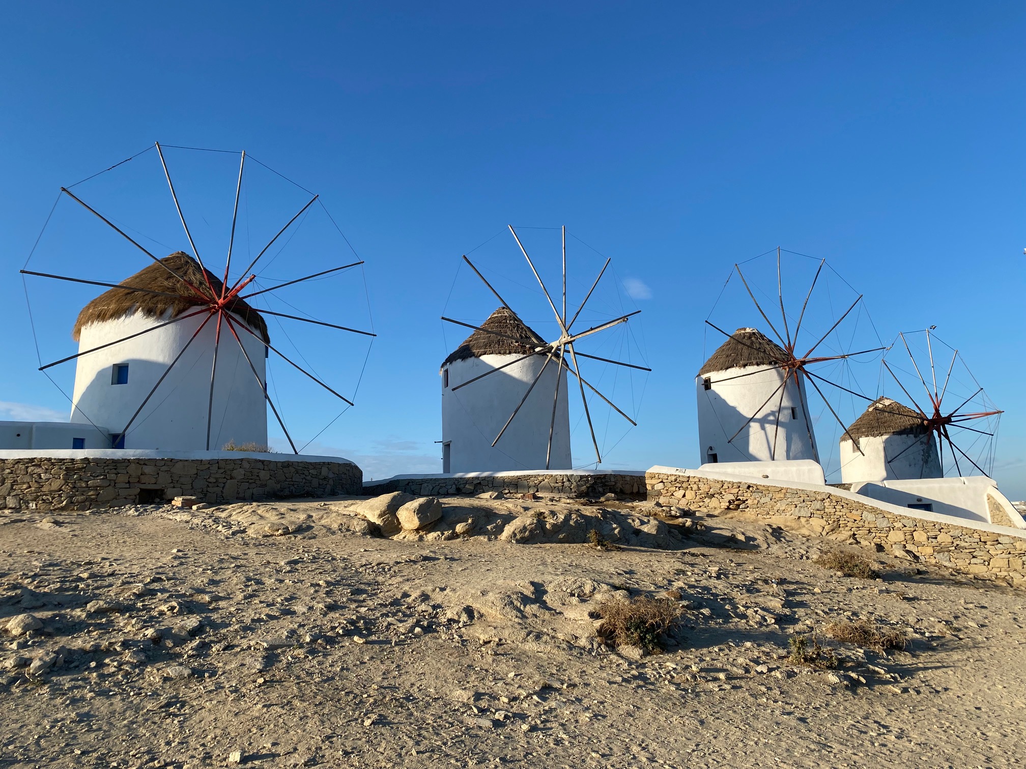 Mykonos Windmills | 25 best things to do in Mykonos besides party | greekislandbucketlist.com